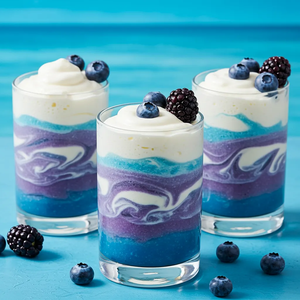 Ocean Love Colada cocktailss